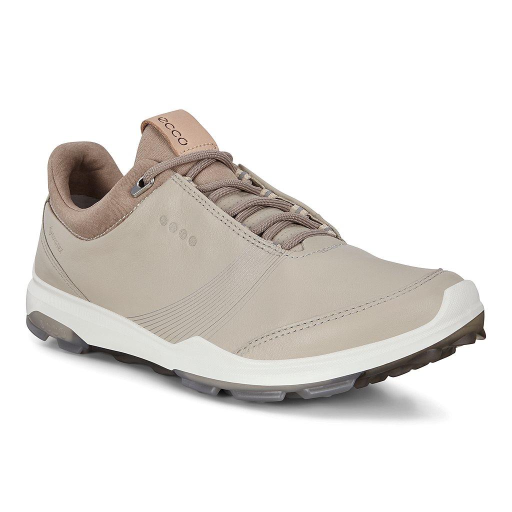 Chaussures De Golf Ecco Golf Biom Hybrid 3 Femme Beige 3507-TJMXA